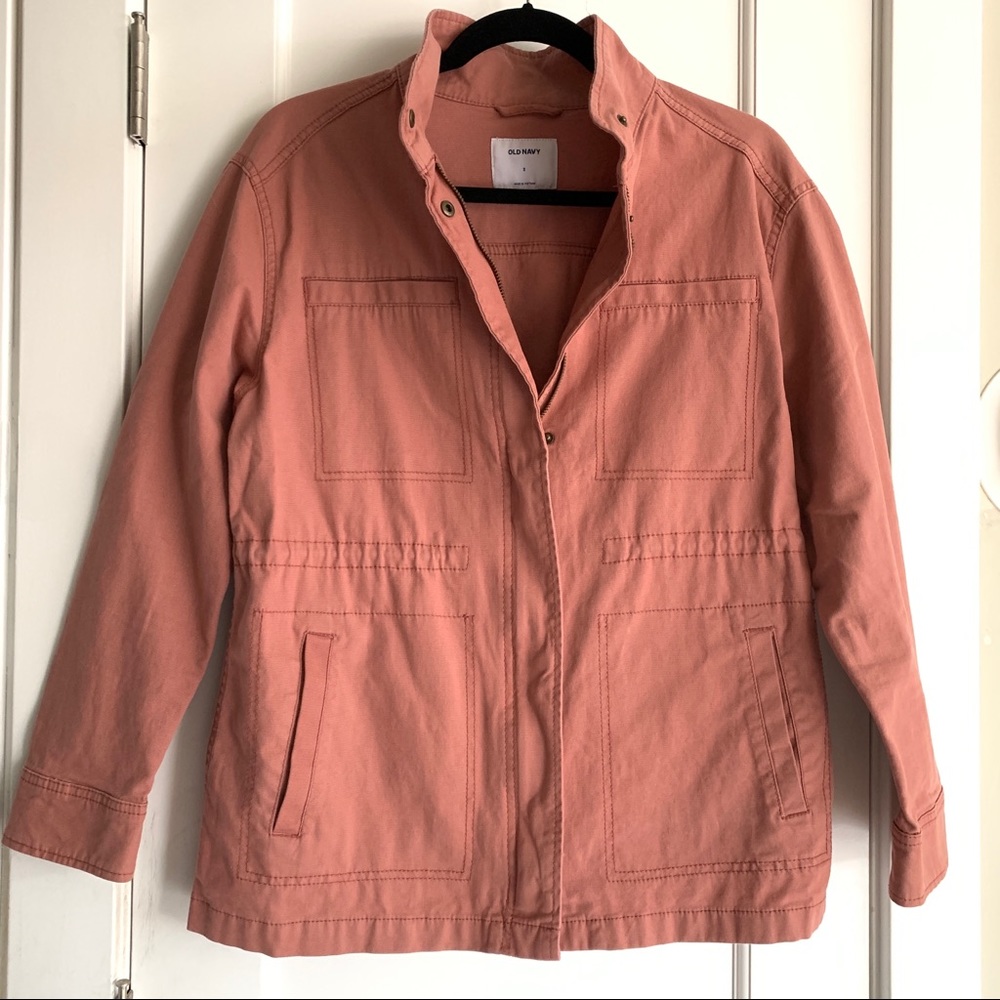 Old Navy Scout Utility Jacket in a dusty pink